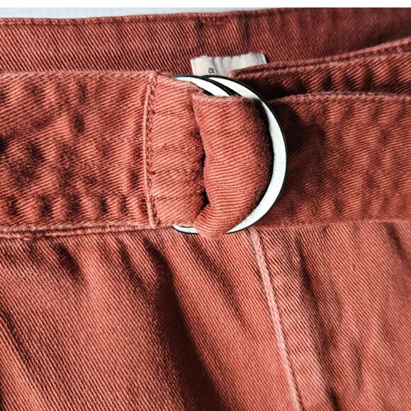 A New Day High Rise Paper Bag Belted Pants sz 16 - Picture 4 of 6